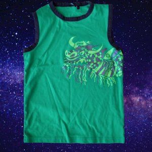 Vintage Y2K Gsus Sindustries Dragon Graphic Top